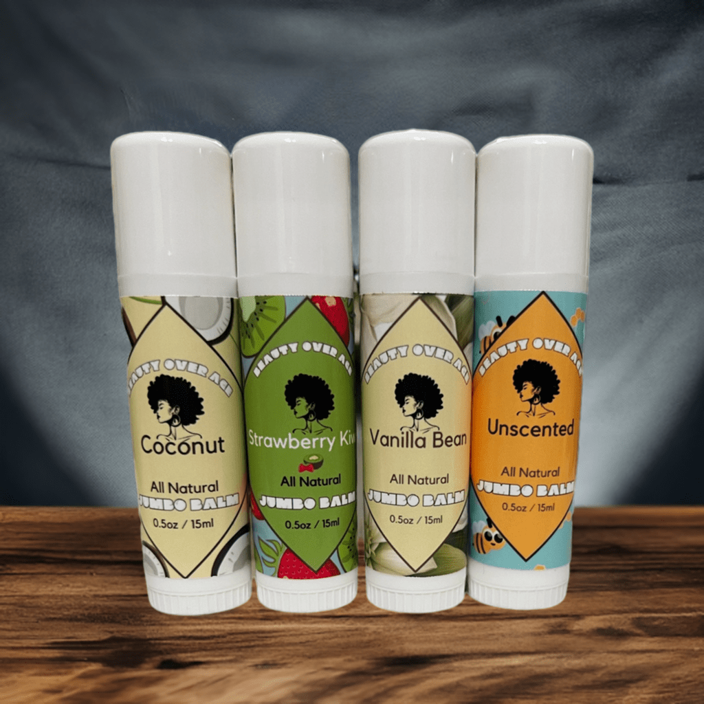 Beauty Over Age All Natural Jumbo Lip Balm - Beauty Over Age