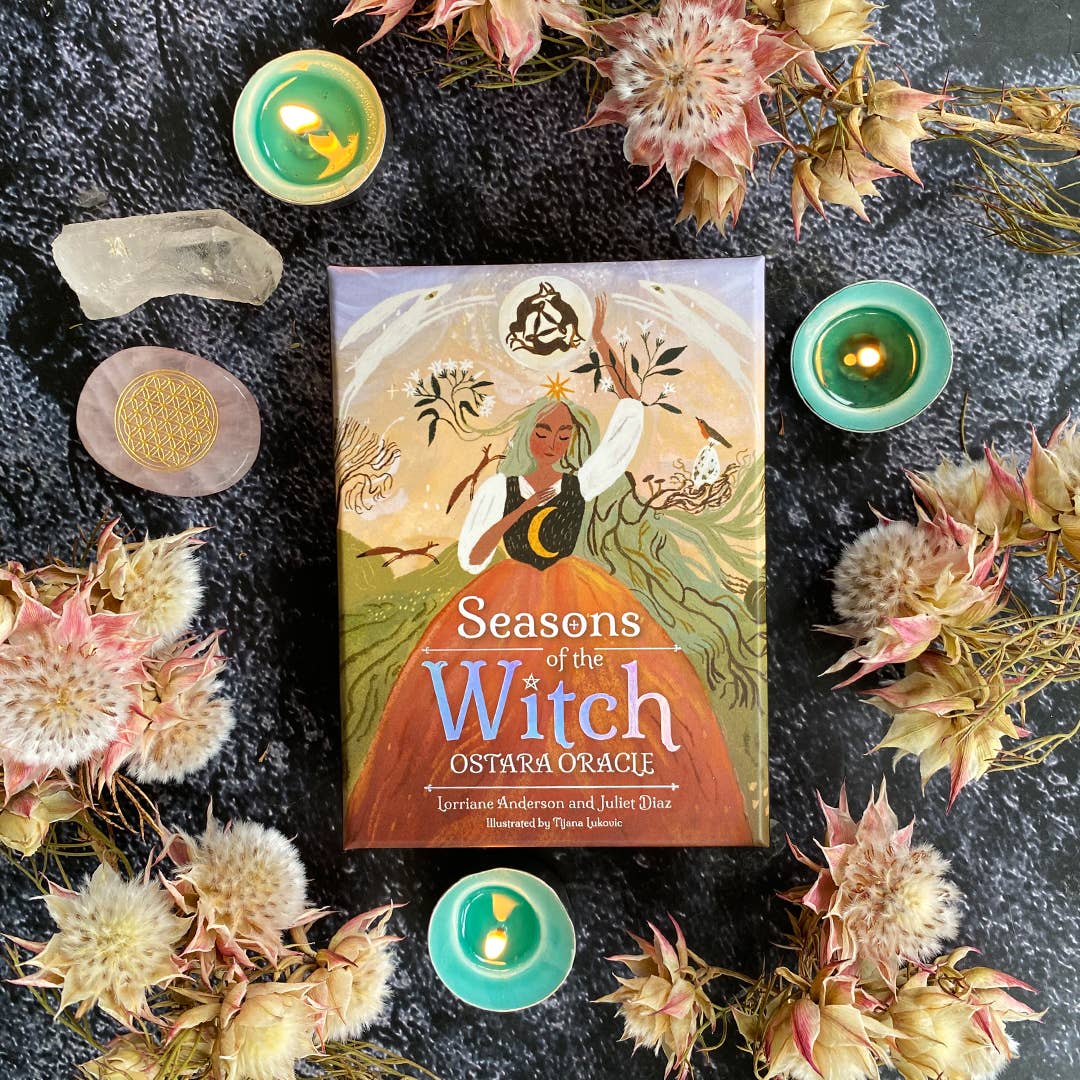 Simon & Schuster - Seasons of the Witch – Ostara Oracle by Lorriane Anderson - Beauty Over Age