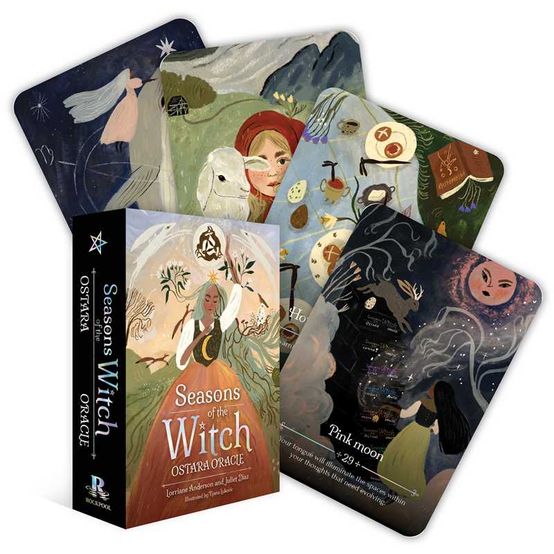 Simon & Schuster - Seasons of the Witch – Ostara Oracle by Lorriane Anderson - Beauty Over Age