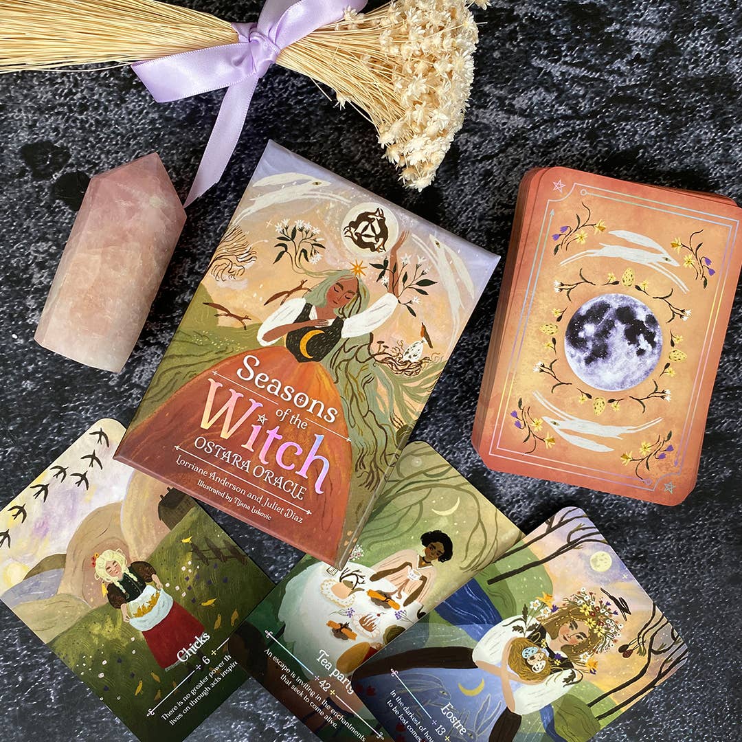 Simon & Schuster - Seasons of the Witch – Ostara Oracle by Lorriane Anderson - Beauty Over Age
