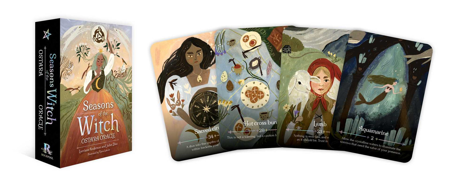 Simon & Schuster - Seasons of the Witch – Ostara Oracle by Lorriane Anderson - Beauty Over Age