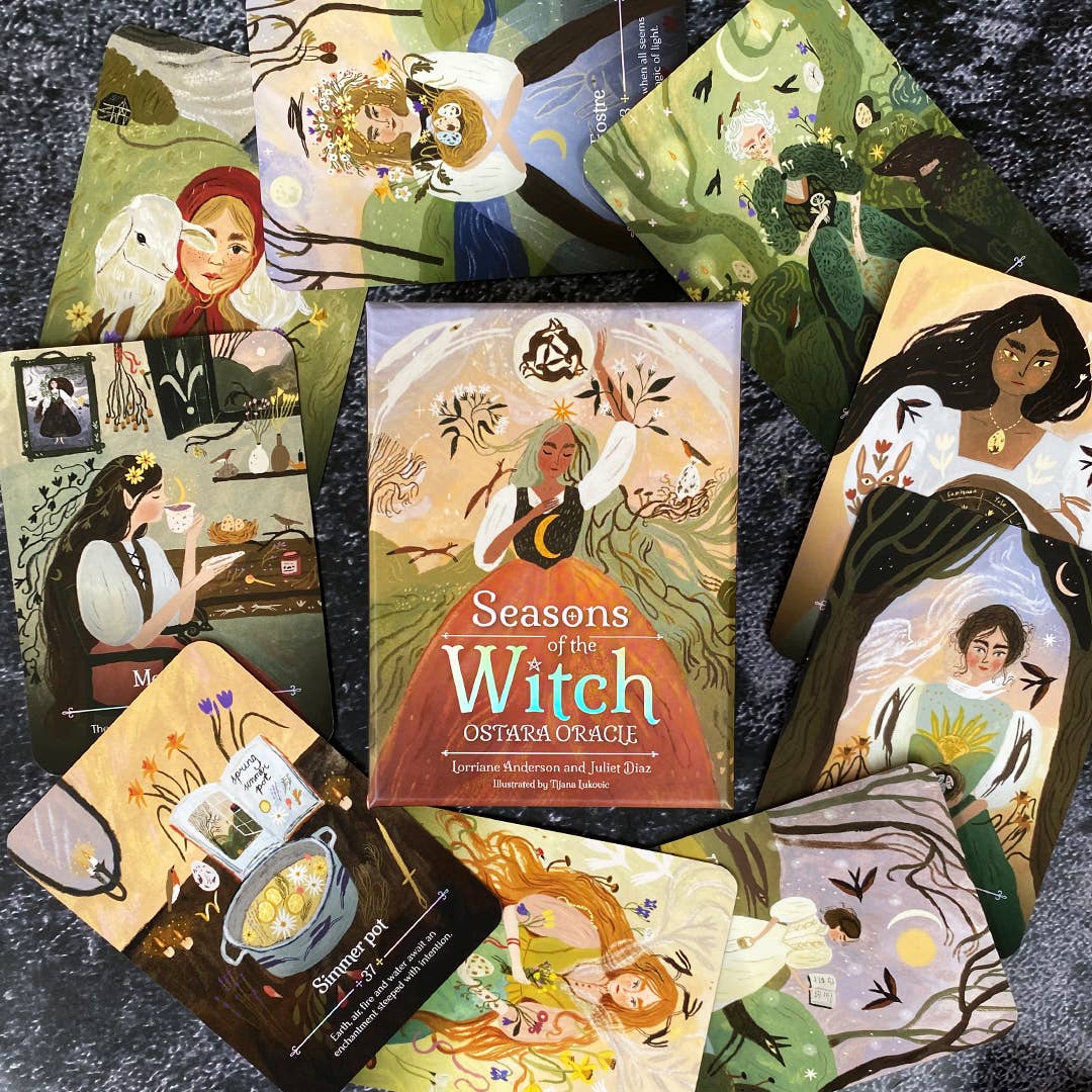 Simon & Schuster - Seasons of the Witch – Ostara Oracle by Lorriane Anderson - Beauty Over Age